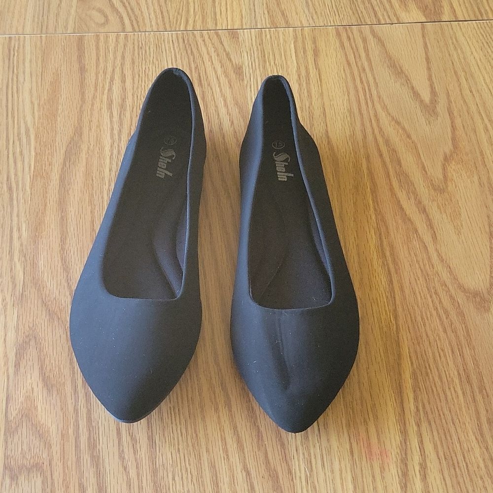 Sheln flats shoes size 7.5 color black